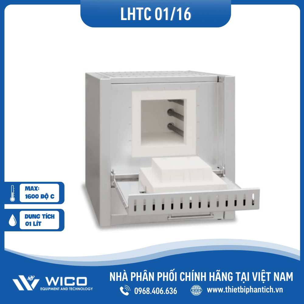 Lò nung Nabertherm 1 Lit 1600 Độ - Cửa Lật LHTC 01/16/C550