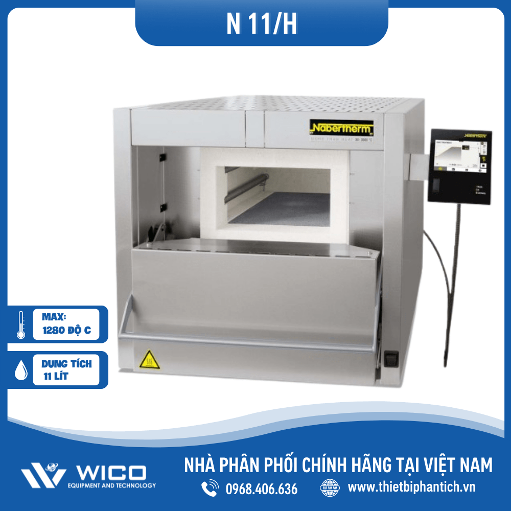 Lò Nung Ủ Thép 1280 Độ 11 Lít N 11/H