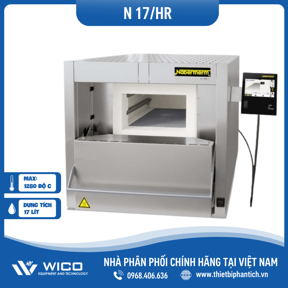 Lò Ủ Thép Gia Nhiệt Nhanh 1280 Độ 17 Lít N 17/HR