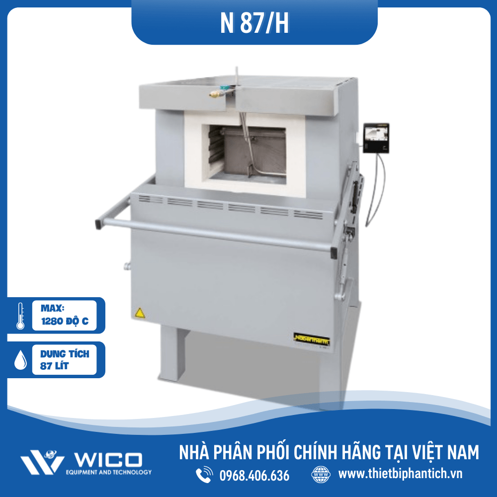 Lò Nung Ủ Thép 87 Lít 1200 Độ N 87/H