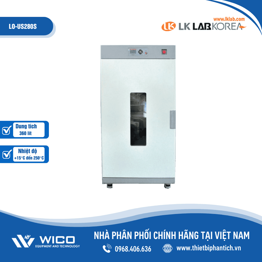 Tủ sấy công nghiệp LK Lab LO-US280S | 360 lít