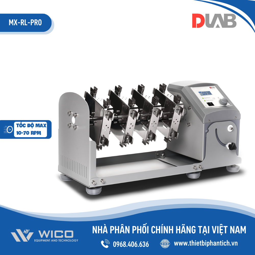 Máy lắc ống nghiệm Dlab MX-RL-PRO VÀ MX-RL-E