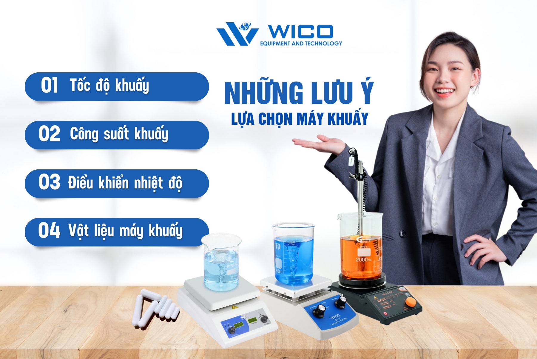 Những Lưu Ý Không thể Bỏ Qua Khi Lựa Chọn Máy Khuấy Từ