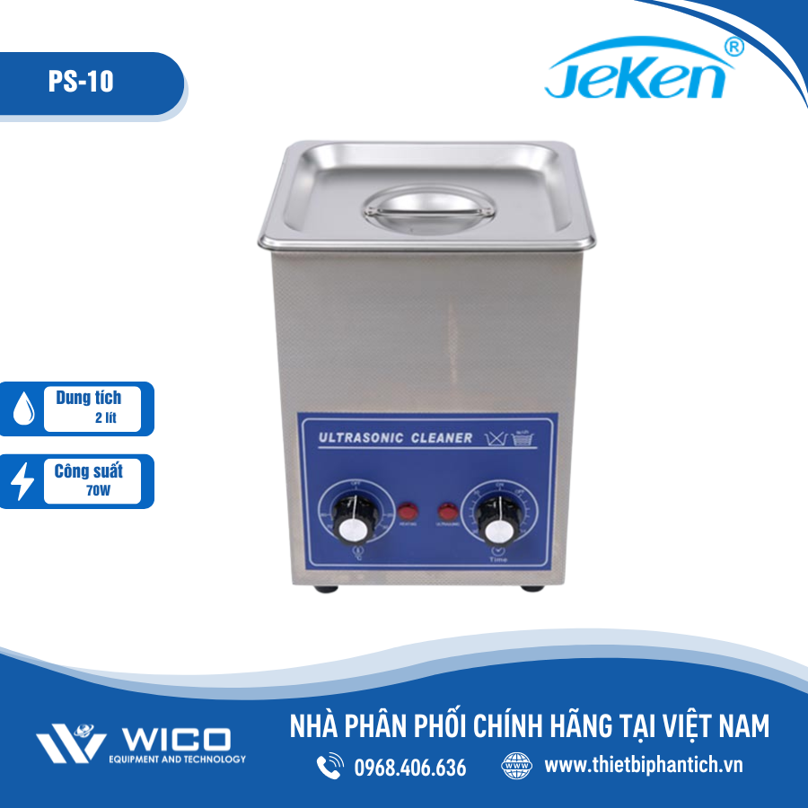 Bể rửa siêu âm Jeken-PS series