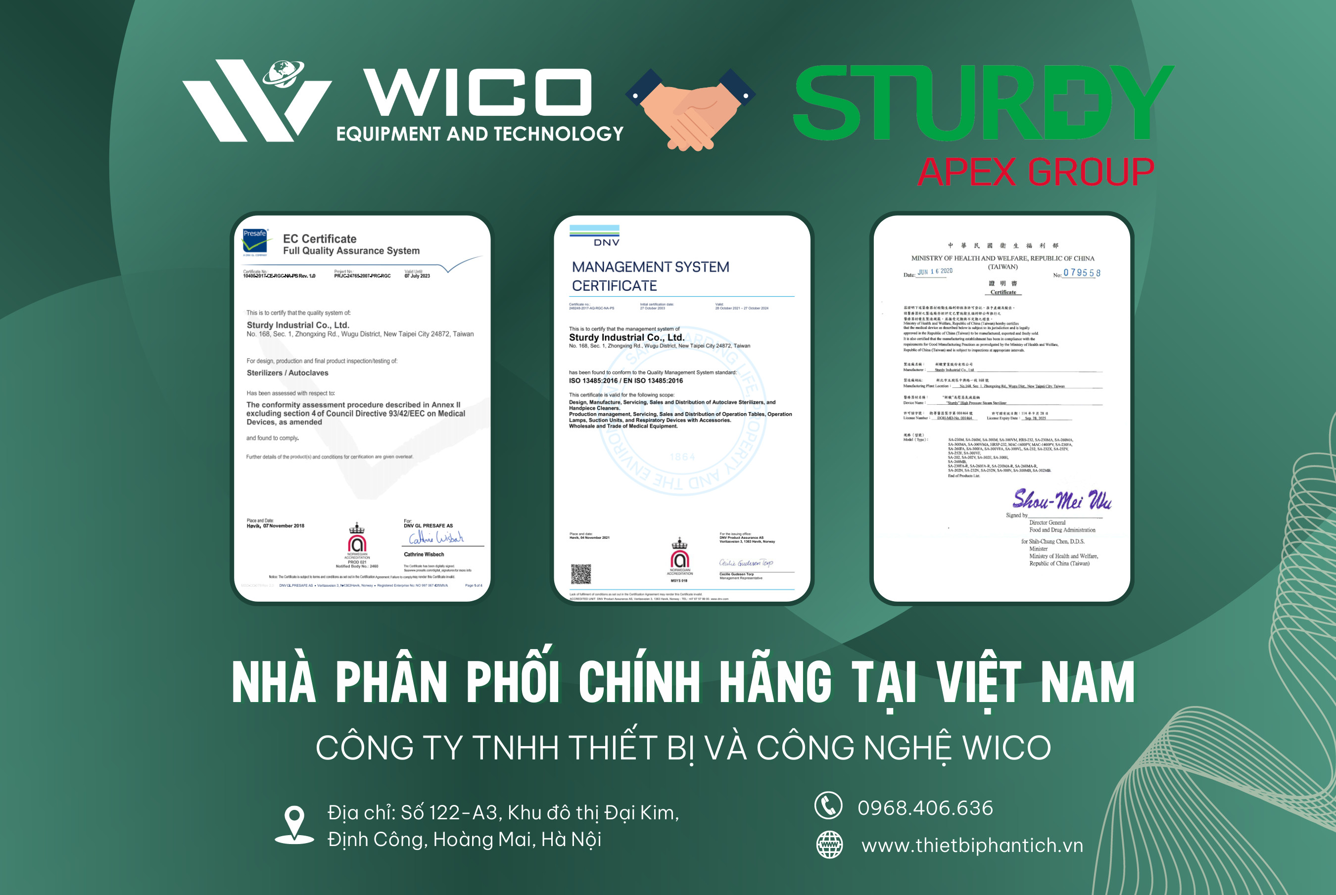 Quan Hệ Hợp Tác Giữa Wico - Sturdy