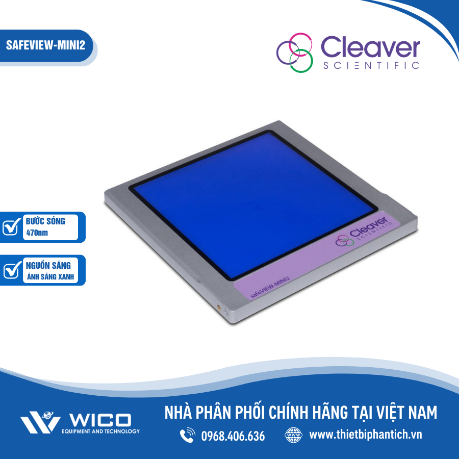 Bàn soi gel 1 bước sóng Cleaver Scientific SAFEVIEW-MINI2