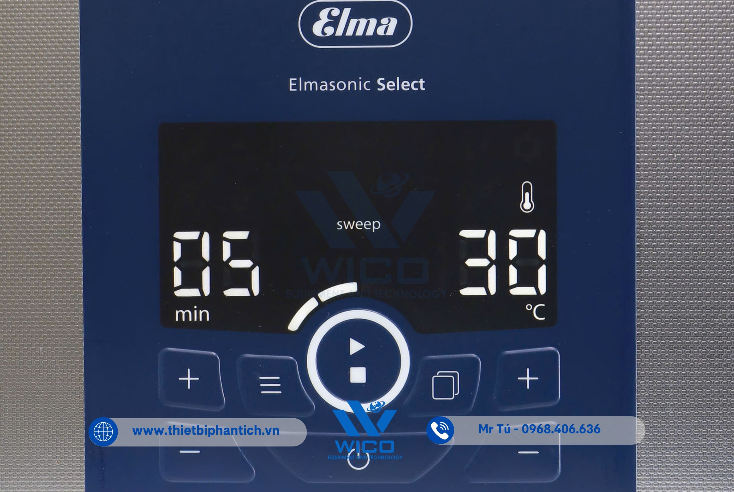 Bể Rửa Siêu Âm Elma Có Gia Nhiệt Select Series | 2.7 - 89 Lít