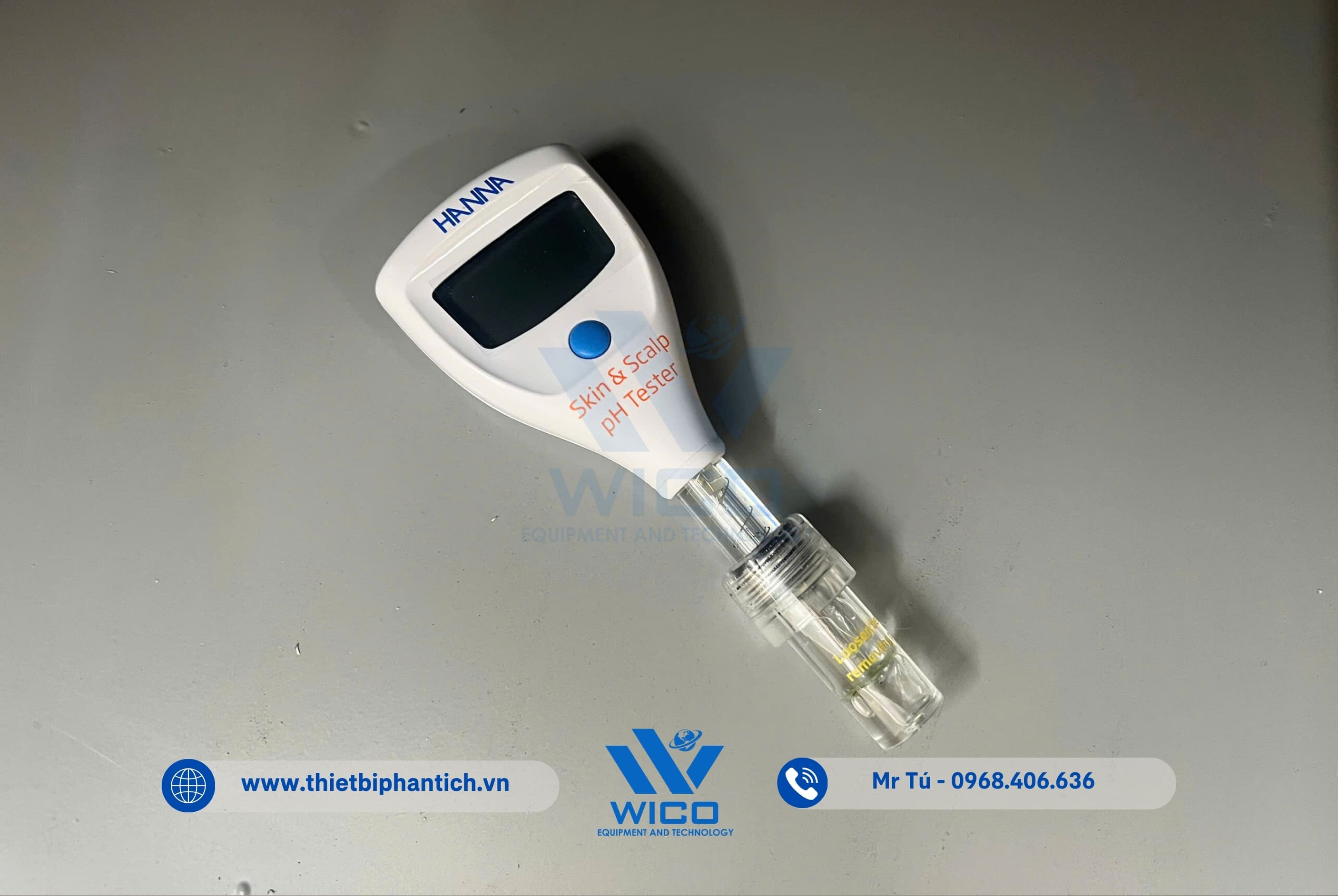 Bút Đo pH Trên Bề Mặt Da Người Và Da Đầu HI981037