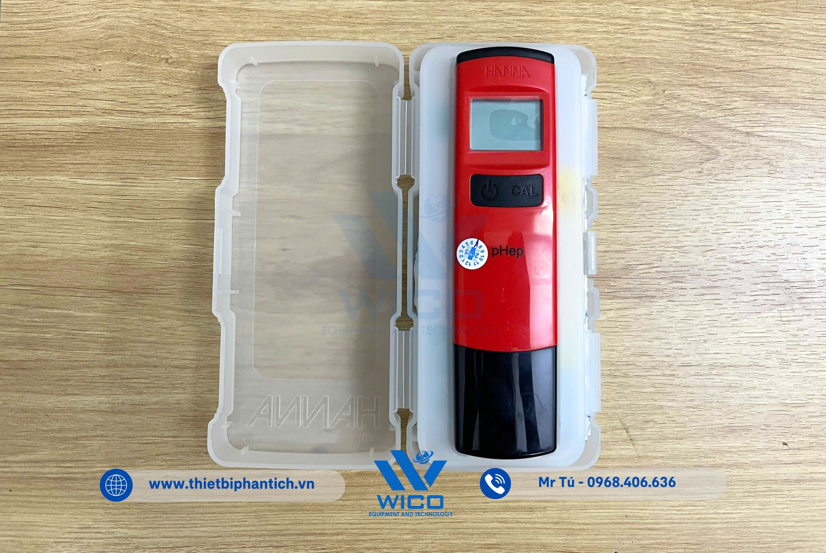 Bút Đo pH/Nhiệt Độ Với Độ Phân Giải 0.1pH HI98107