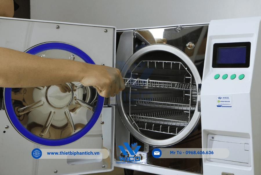 Nồi Hấp Tiệt Trùng Để Bàn Jibimed TM-20DV - TM-24DV | Hàng Có Sẵn Tại Wico