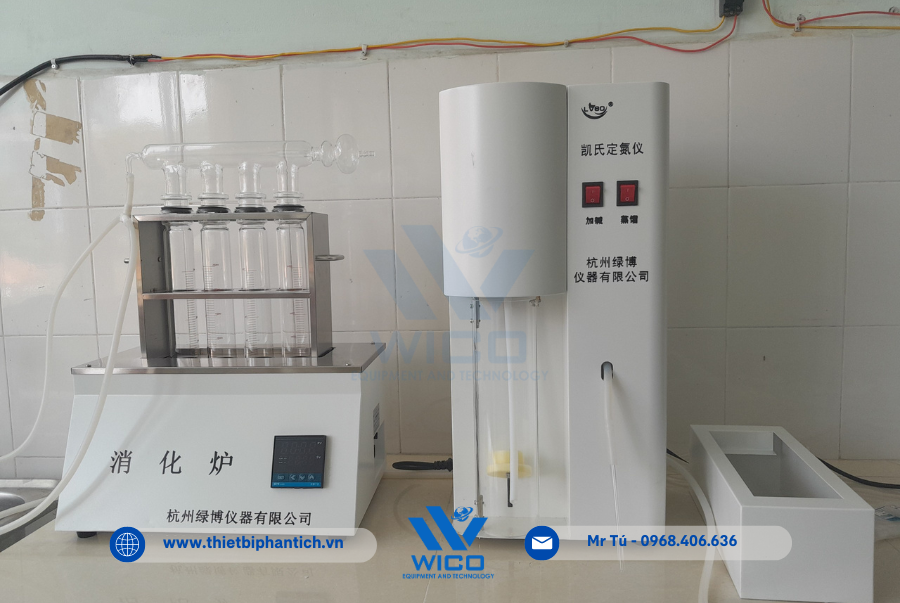 Kỹ thuật Wico bàn giao bộ chưng cất KDN-04 tại Thủ Đức - TP.HCM