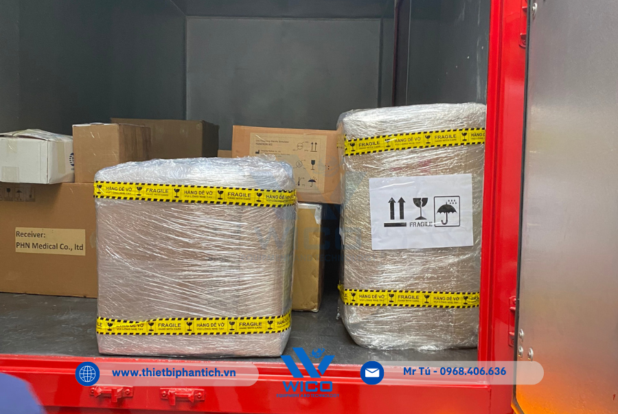 Bộ chưng cất đạm KDN-04 được đóng gói cẩn thận trước khi giao tới cho khách hàng