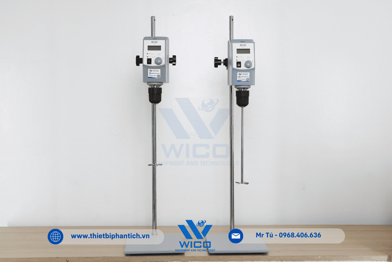 Máy khuấy đũa hiện số Dlab OS-Pro | Hàng có sẵn