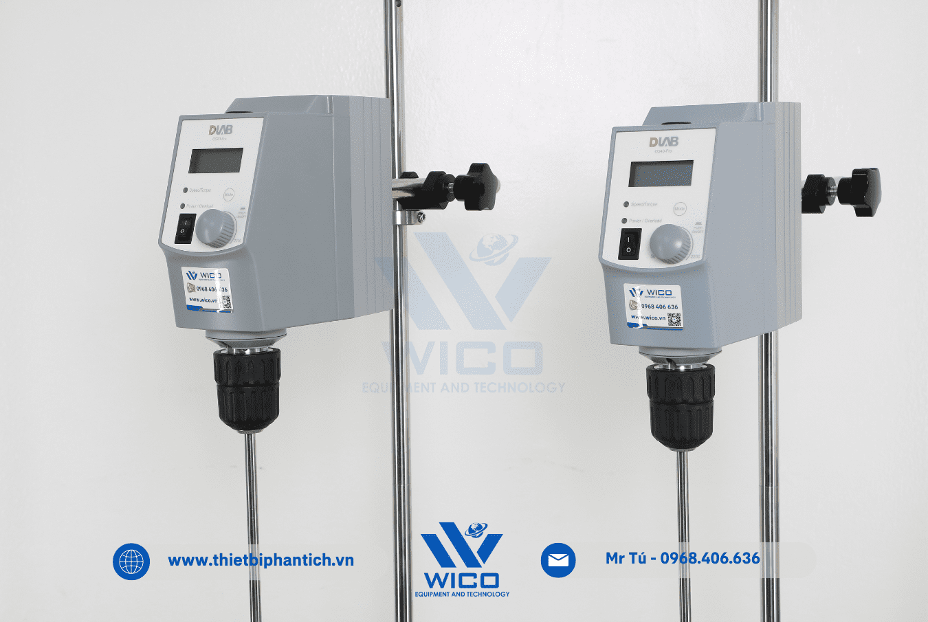 Thiết kế trục khuấy kiểu “top cross” dễ thay đổi bình chứa