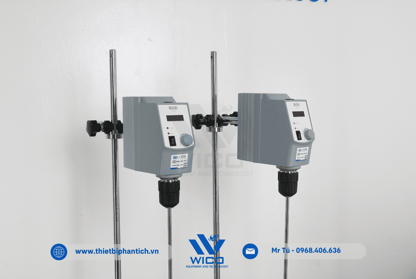 Thiết kế trục khuấy kiểu “top cross” dễ thay đổi bình chứa