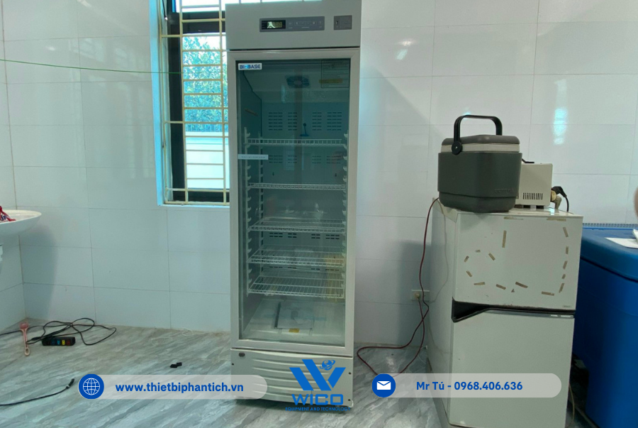 Bàn giao Tủ bảo quản Vacxin - Dược phẩm BPR-5V298 tới trạm y tế ở Tây Nguyên