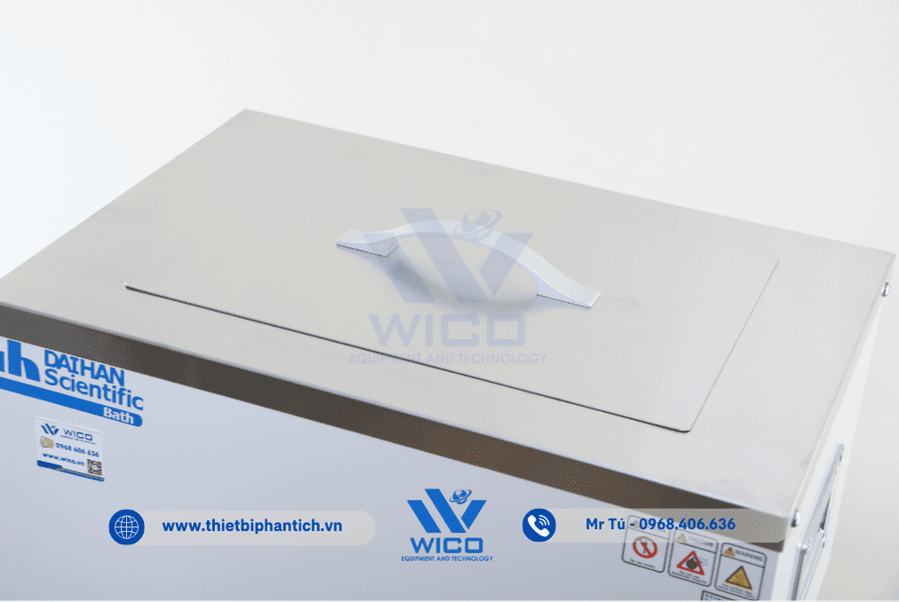 Nắp bể được làm bằng Inox chống ăn mòn và dễ dàng làm sạch