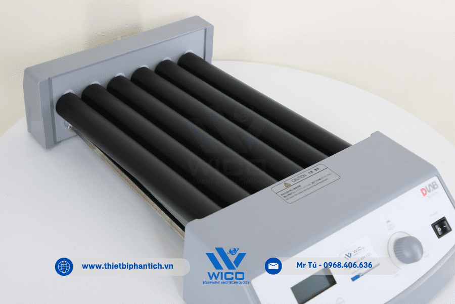 Máy Lắc Ống Máu MX-T6-Pro được thiết kế kèm 6 thanh lăn