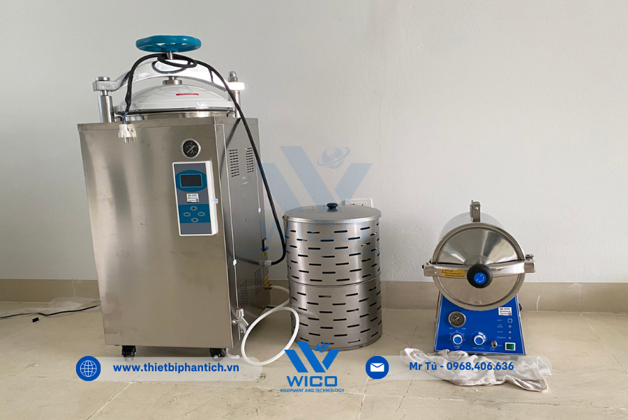 Bàn giao combo Nồi hấp LS-50HD và Nồi hấp TM-T24J tại Đà Nẵng