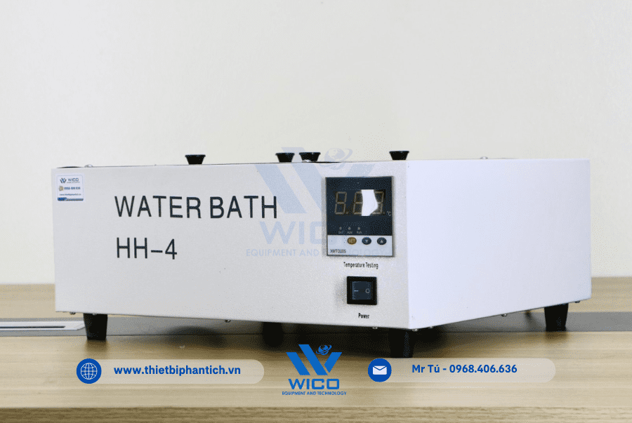 Bể cách thủy Trung Quốc HH-4 | Hàng có sẵn