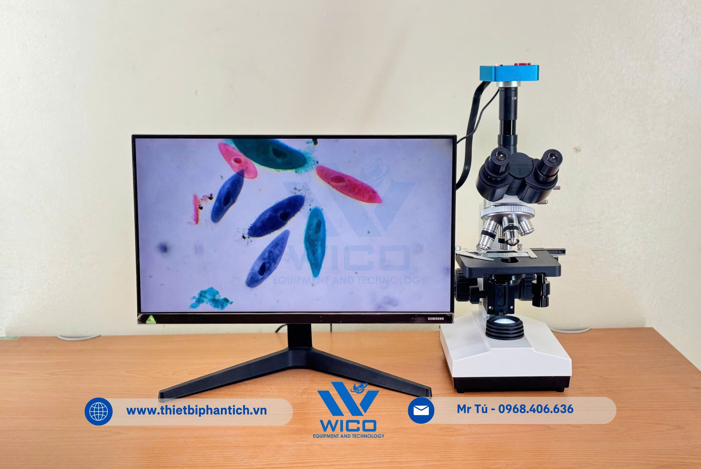 Bộ Kính Hiển Vi Kết Nối Máy Tính ICC-38SM | Camera 38MP