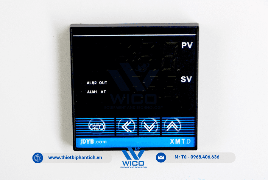 Màn hình tích hợp bộ điều khiển của Bộ phá mẫu KDN-04