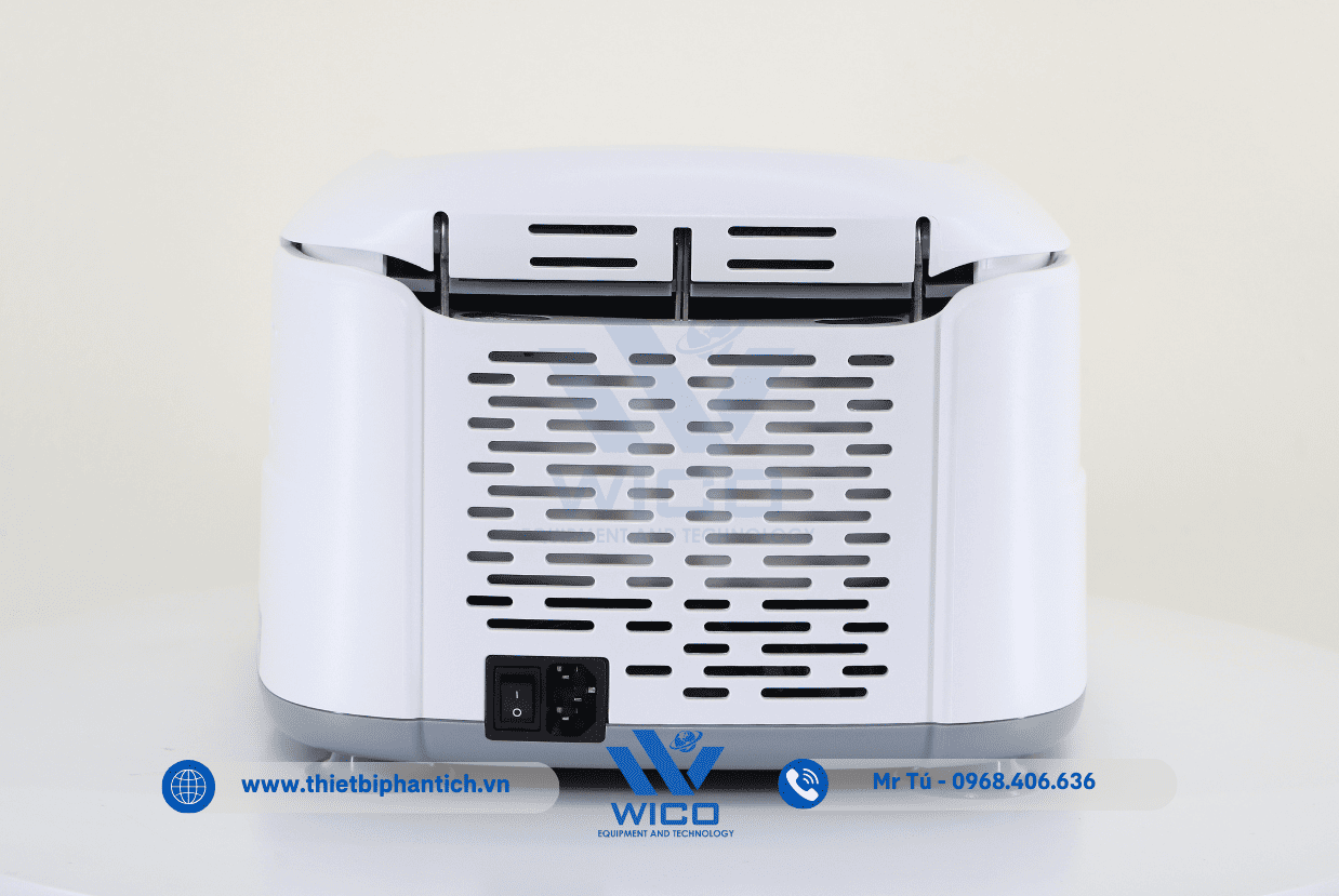 Mặt sau Máy ly tâm Dlab DM0412