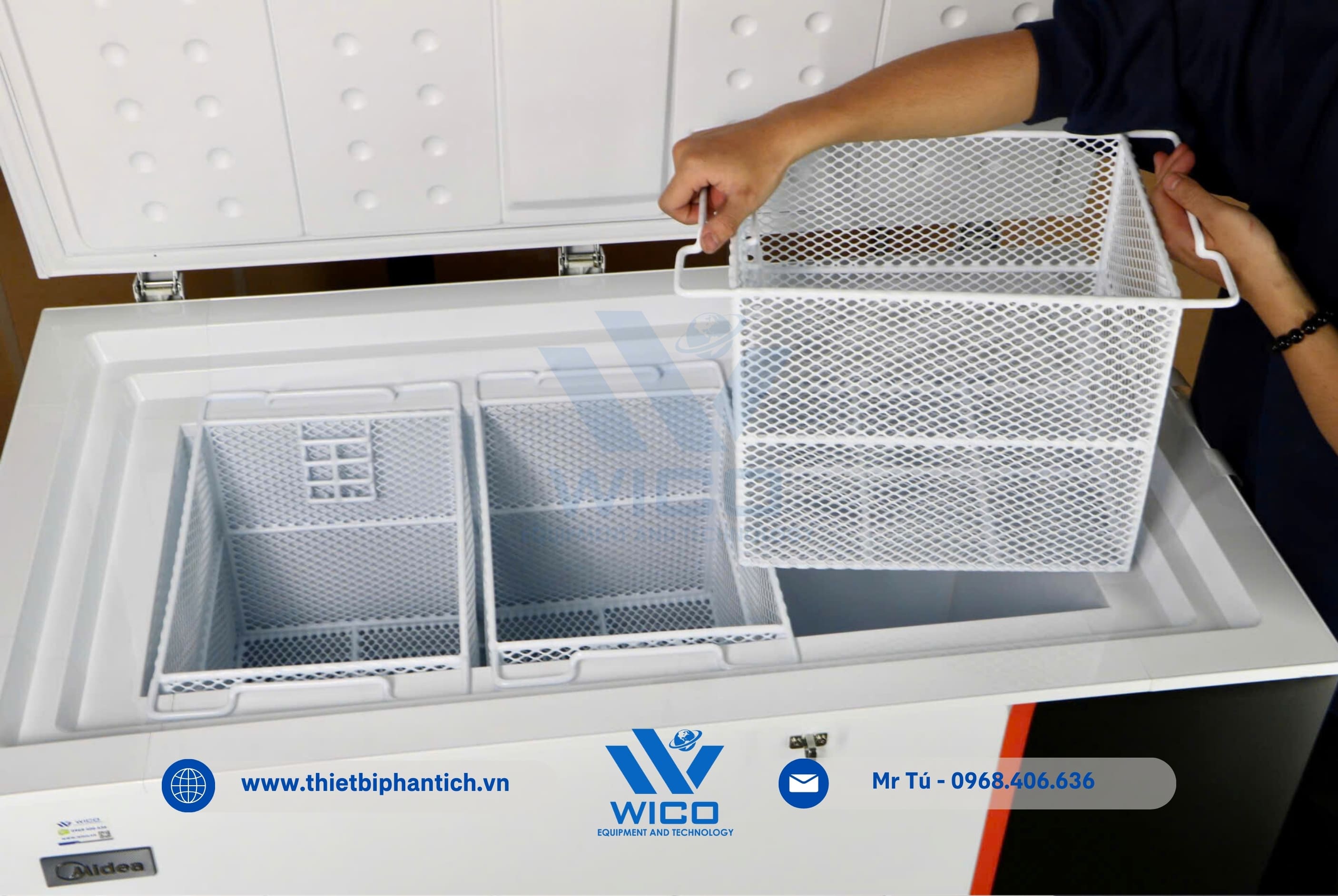 Tủ Bảo Quản Dược/Vắc Xin 2-8 Độ C Midea MBC-180 | 180 Lít