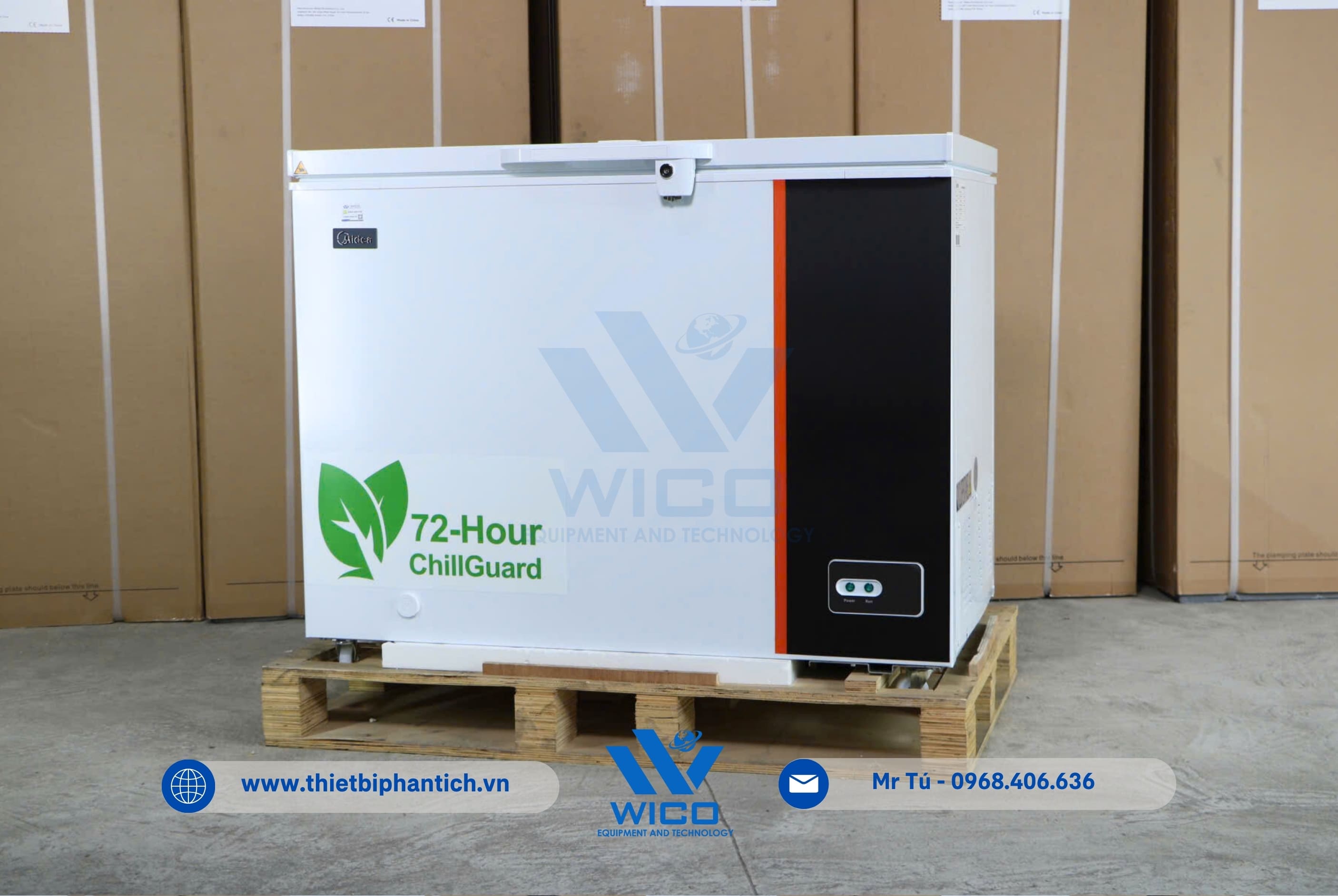 Tủ Bảo Quản Dược/Vắc Xin 2-8 Độ C Midea MBC-180 | 180 Lít