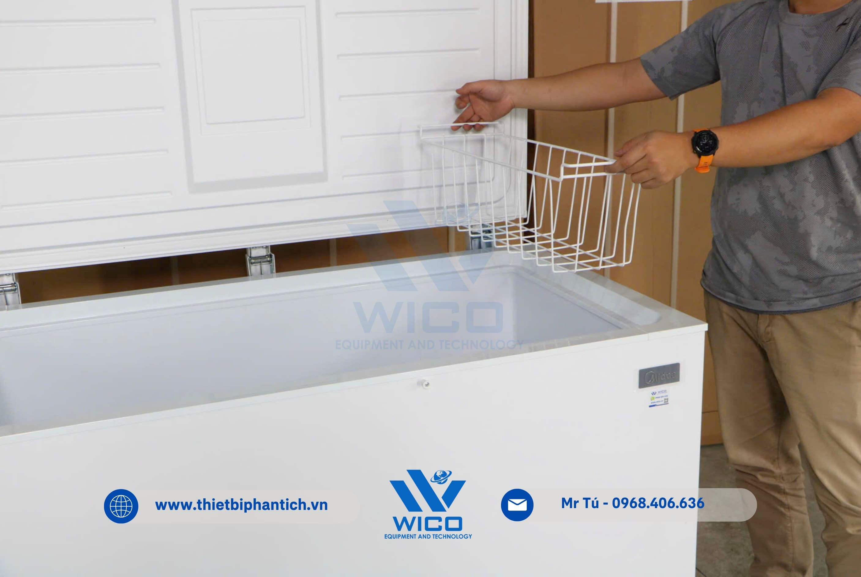 Tủ Lạnh Âm Sâu -40 Độ C MD-40W368 Midea | 368 Lít