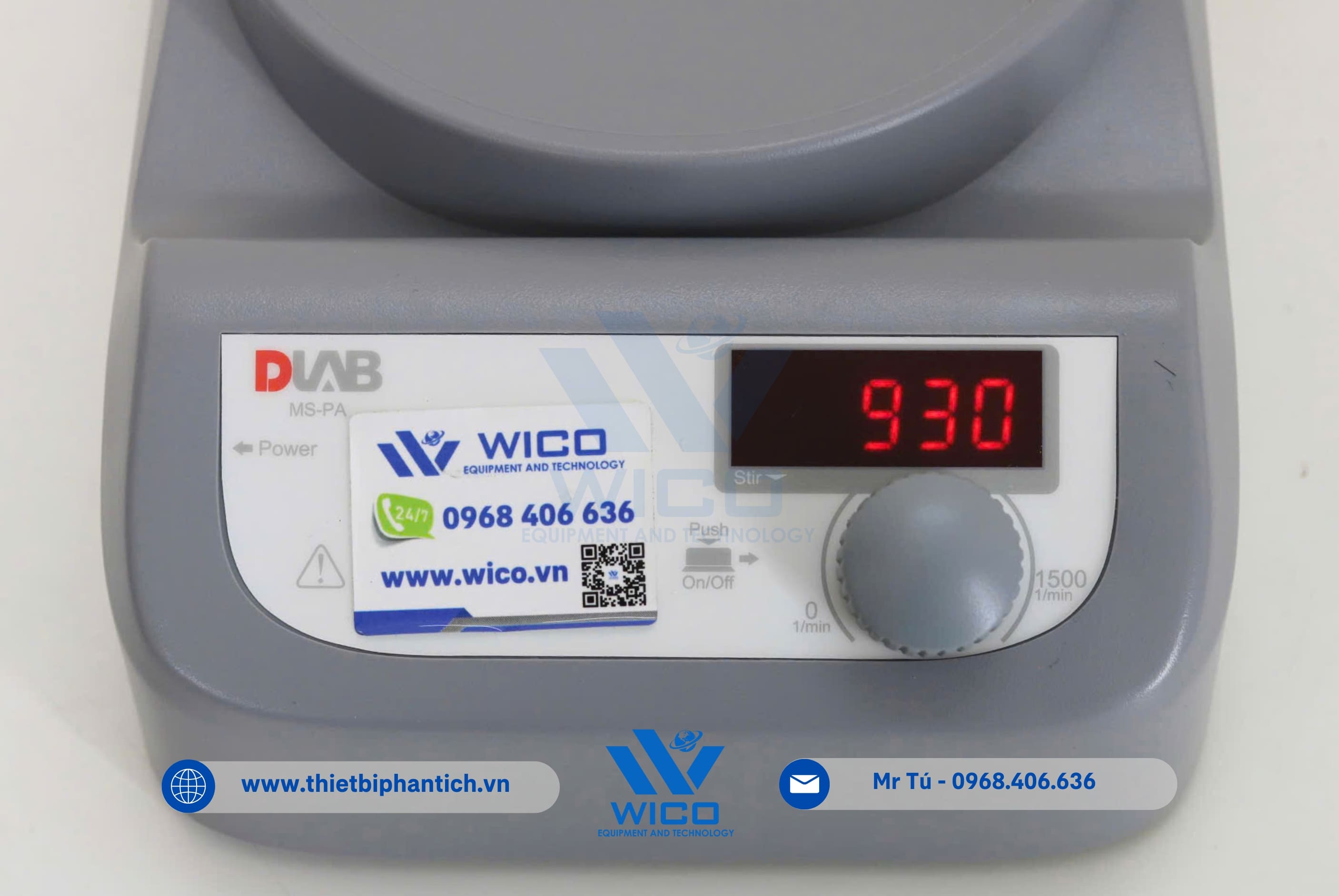 Máy Khuấy Từ Không Gia Nhiệt Dlab MS-PA | Tối đa 3 lít nước