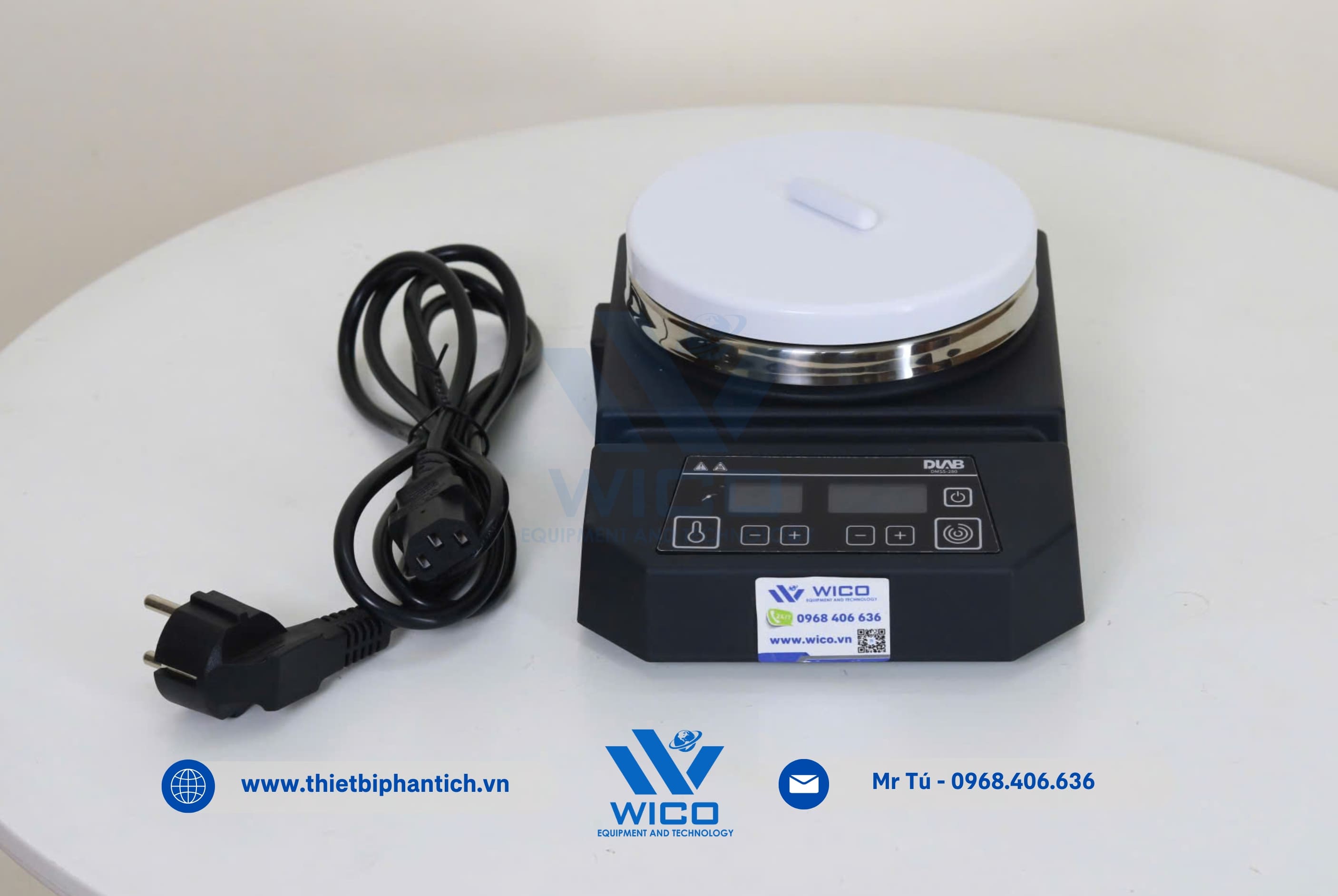 Máy Khuấy Từ Gia Nhiệt Dlab DMS5-280 | Tối Đa 280 Độ C
