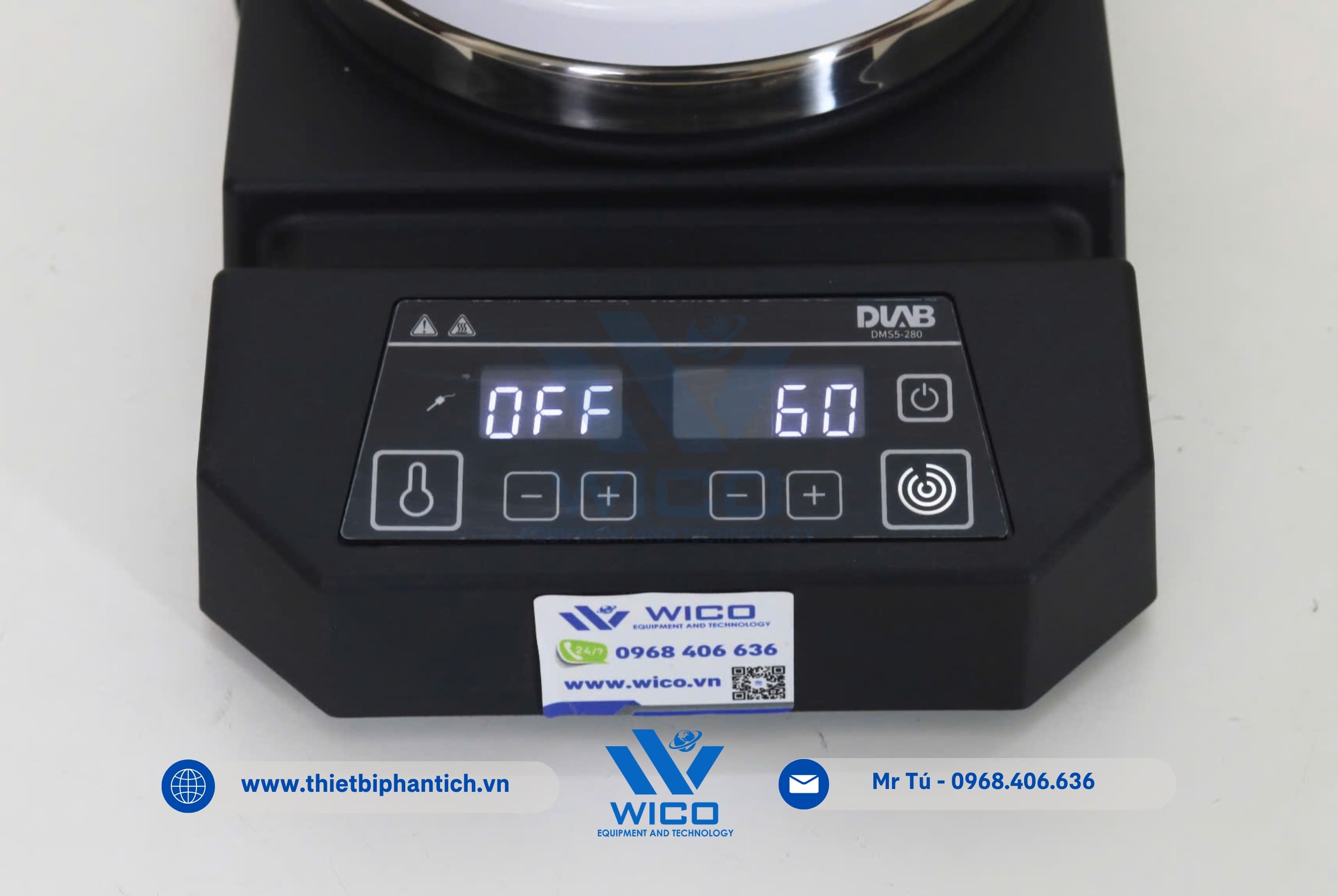 Máy Khuấy Từ Gia Nhiệt Dlab DMS5-280 | Tối Đa 280 Độ C
