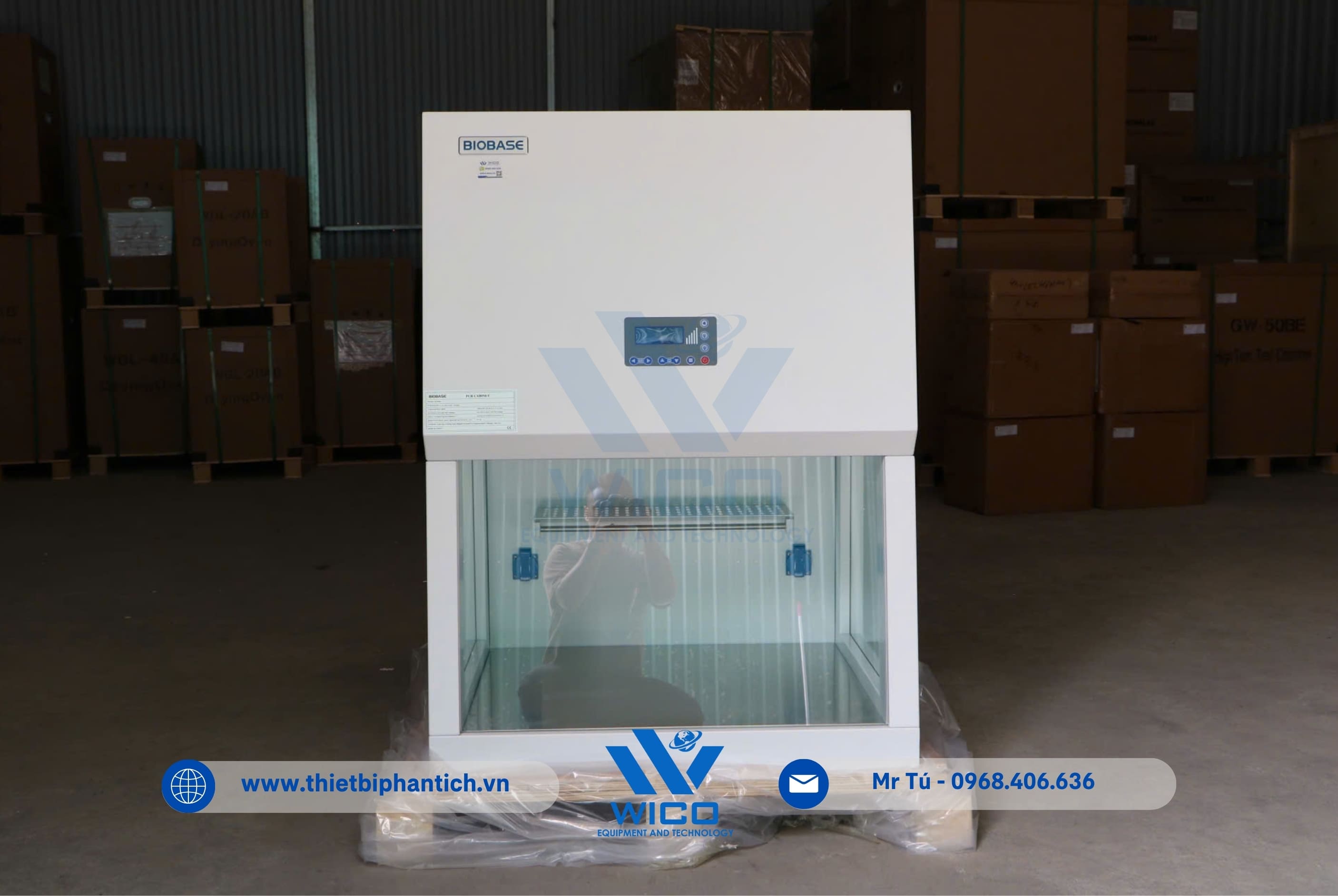 Tủ Thao Tác PCR Biobase Trung Quốc PCR-800/ 1000/ 1200/ 1300/ 1500