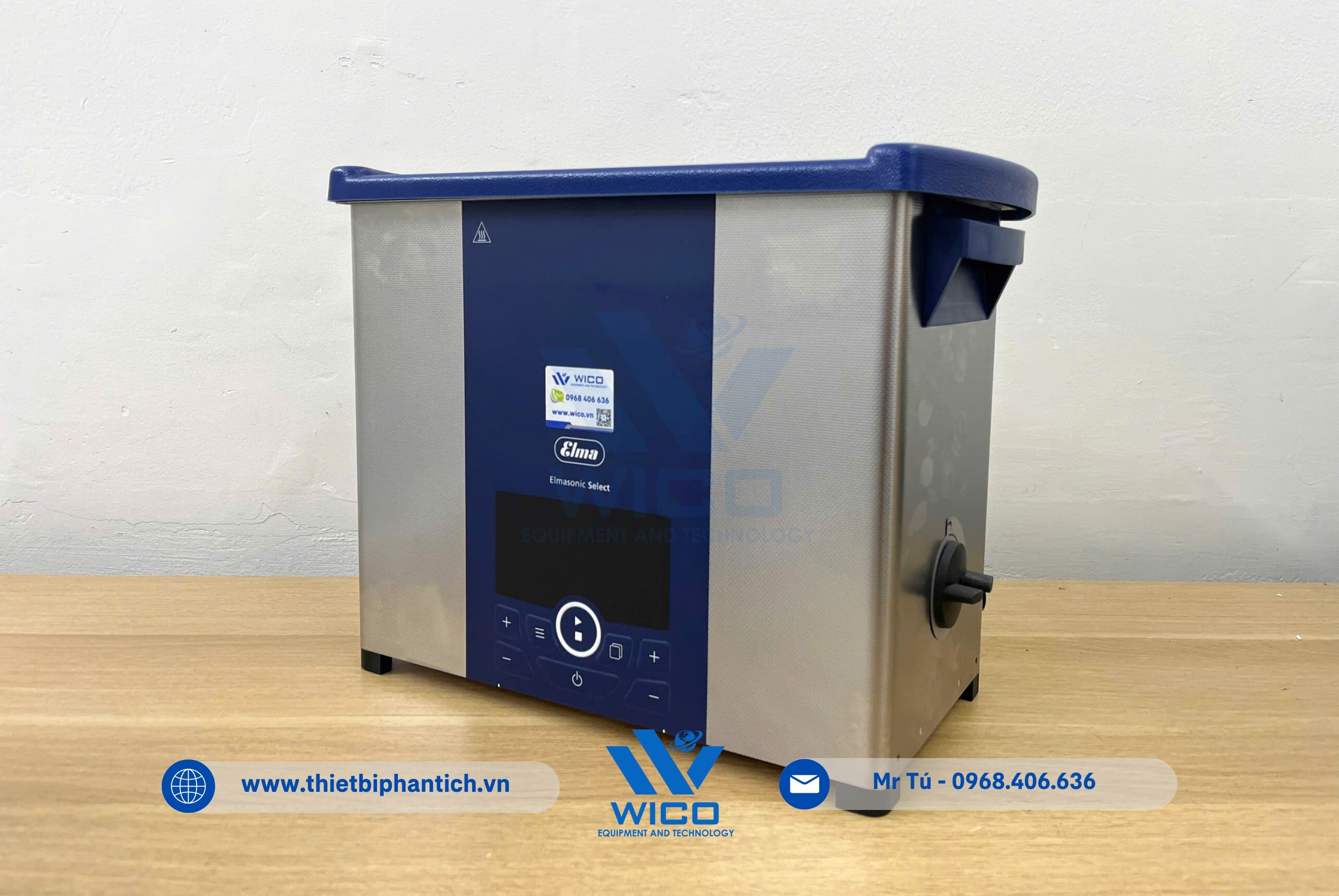 Bể Rửa Siêu Âm Elma Có Gia Nhiệt Select Series | 2.7 - 89 Lít