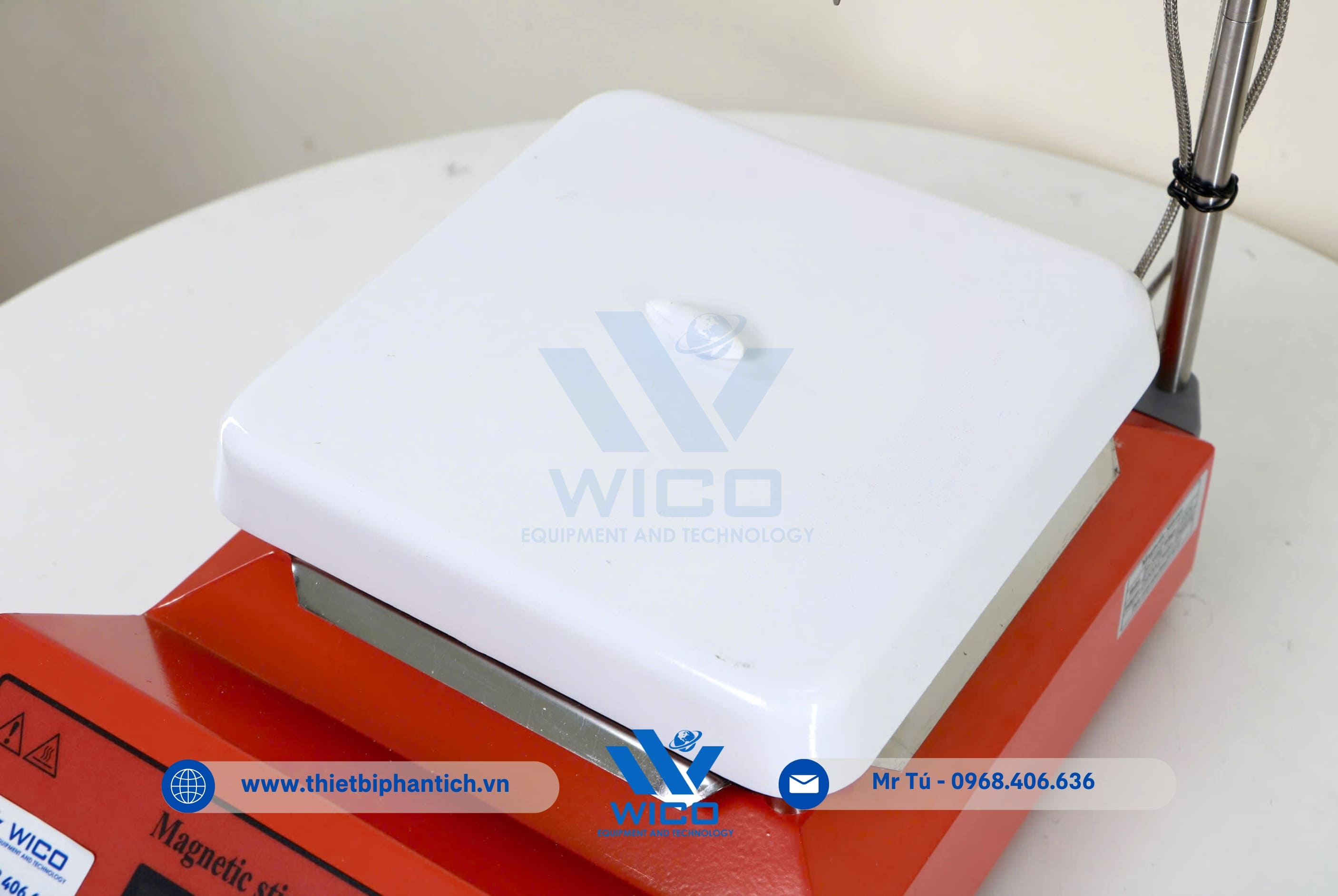 Máy Khuấy Từ Gia Nhiệt Xingchen SH-3ABE | Cảm Biến Nhiệt Độ PT100