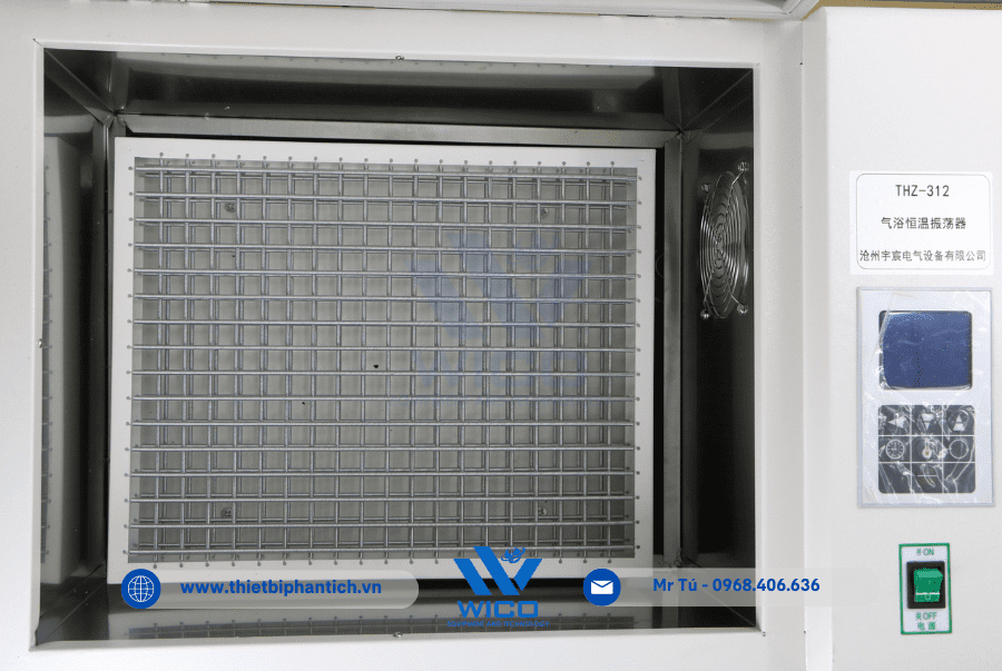Kích thước bàn lắc của Máy lắc ổn nhiệt THZ-312
