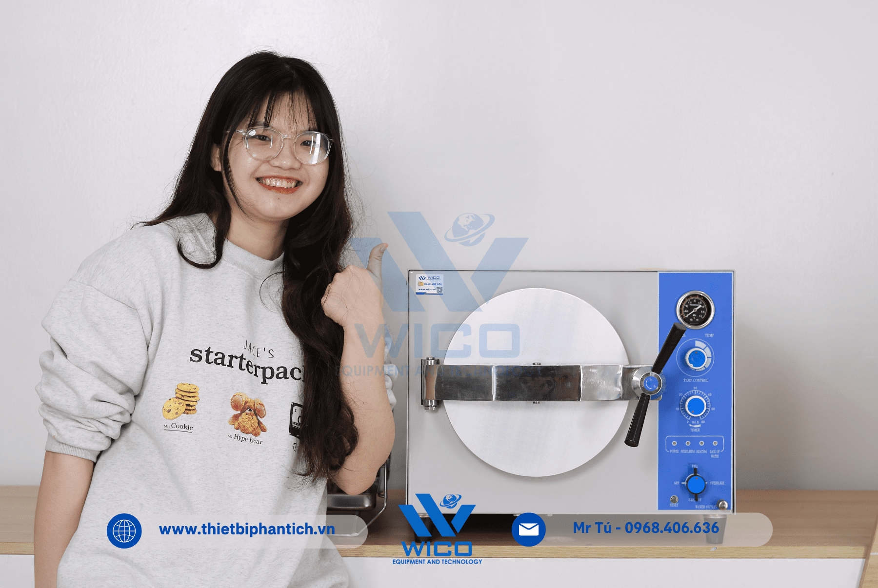 Nồi hấp tiệt trùng Jibimed TM-XB-J - Hàng có sẵn