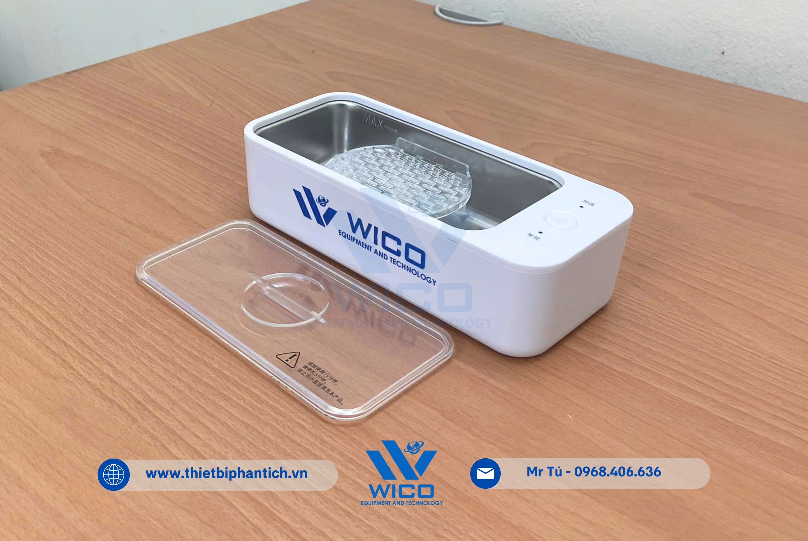 Bể Rửa Siêu Âm Mini UC-6008 ⭐ 400ml