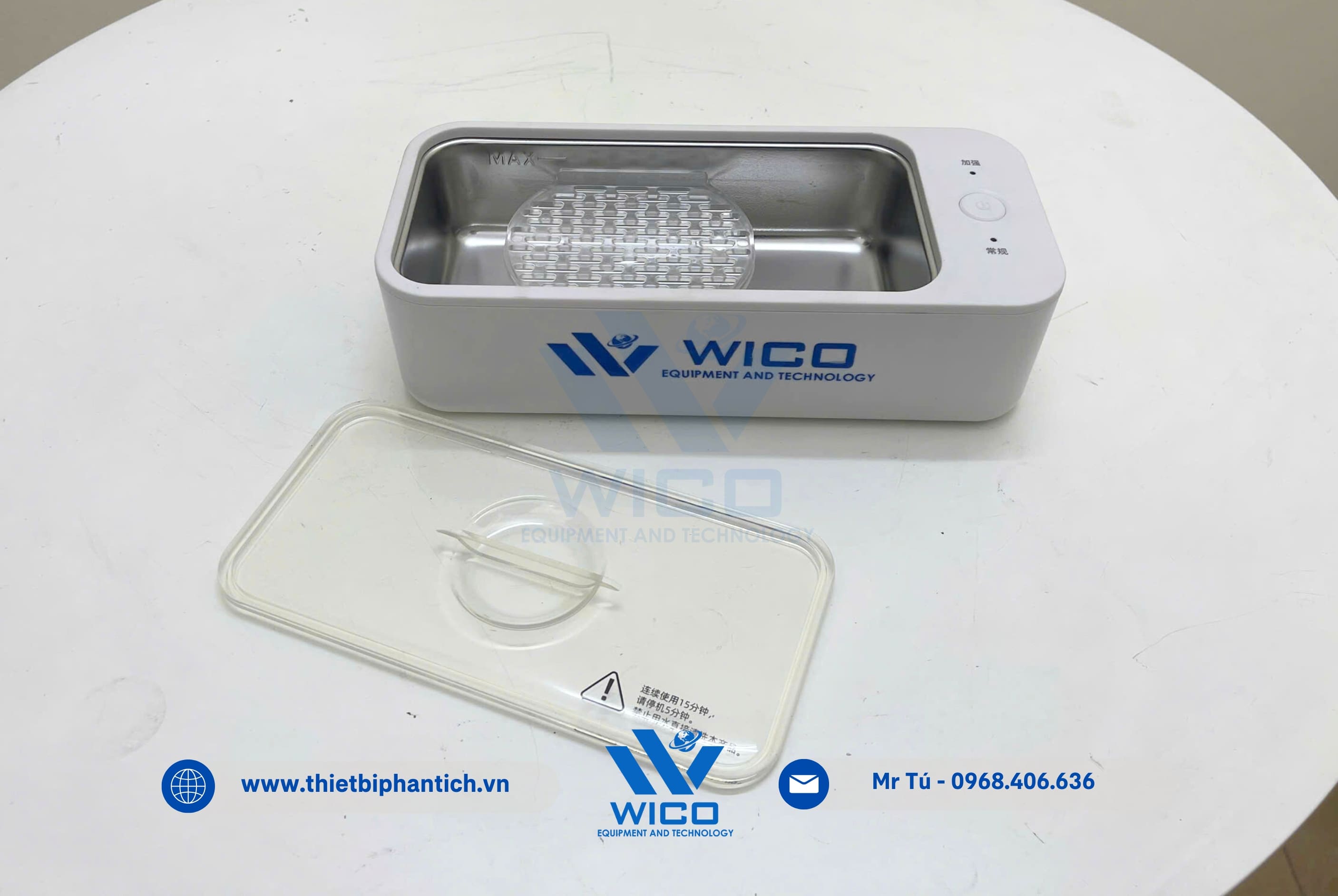 Bể Rửa Siêu Âm Mini UC-6008 ⭐ 400ml