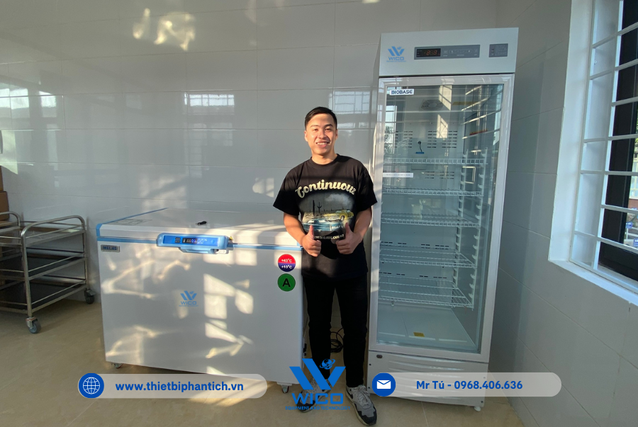 Bàn giao Tủ bảo quản Vacxin - Dược phẩm BPR-5V298 tới trạm y tế ở ngoại thành Hà Nội