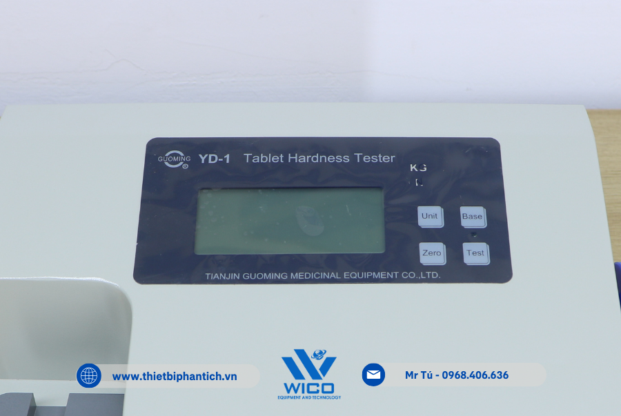 Màn Hình Hiển Thị Máy Đo Độ Cứng Thuốc Viên YD-1 
