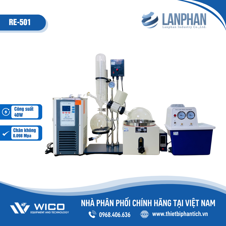Máy Cô Quay Chân Không Trung Quốc RE-501