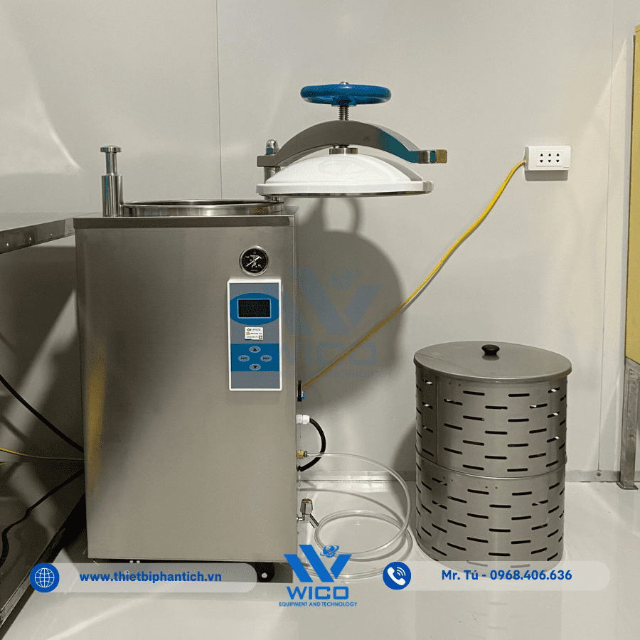 Bàn giao Nồi hấp LS-100HD tại Chương Mỹ