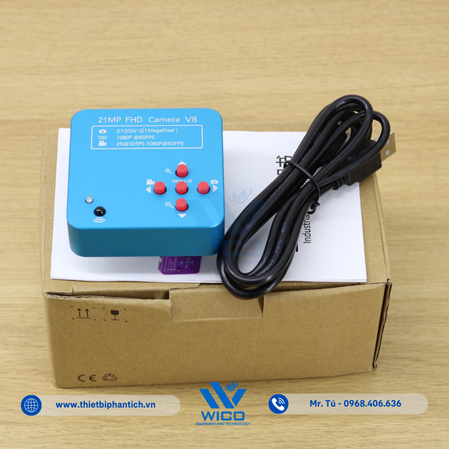 Bộ Kính Hiển Vi Kết Nối Máy Tính ICC-21SM | Camera 21MP
