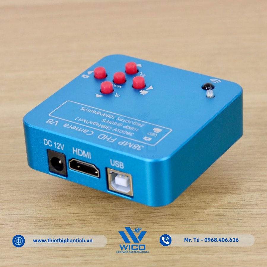 Bộ Kính Hiển Vi Kết Nối Máy Tính ICC-38SM | Camera 38MP
