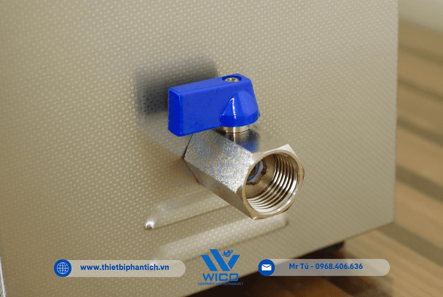 Van xả nước của bể rửa siêu âm WUC-50