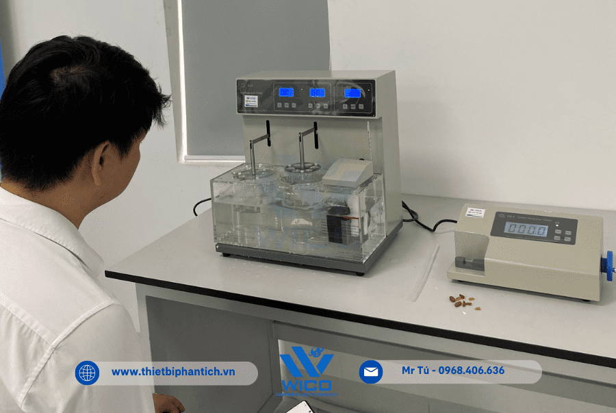 Khách hàng kiểm Máy đo độ rã BJ-2
