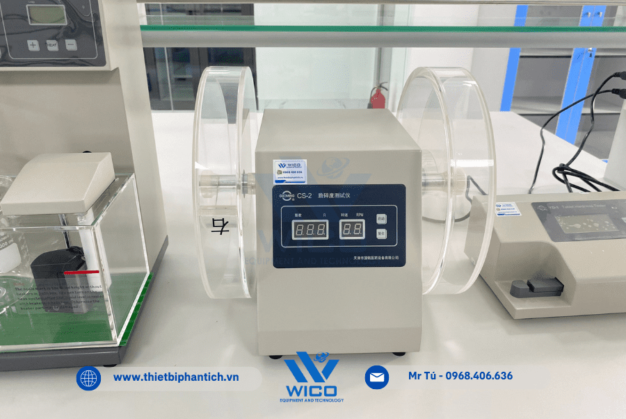 Bàn giao Máy đo độ mài mòn Trung Quốc CS-2 tới Điện Biên