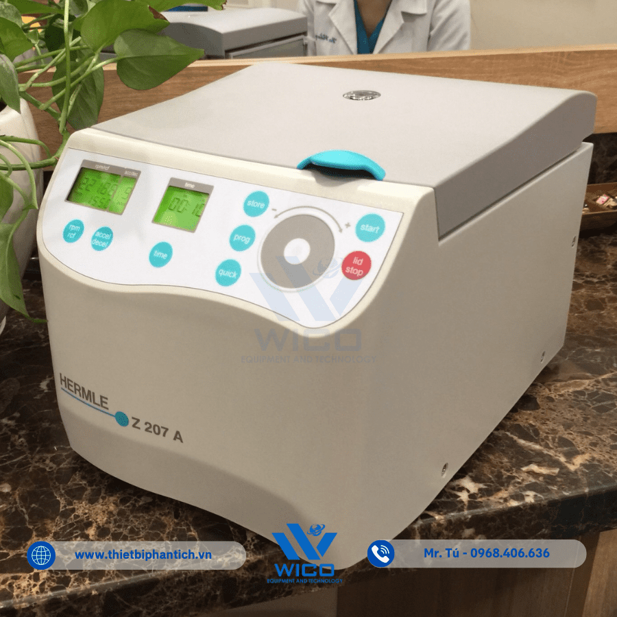 Bàn giao Máy Ly Tâm Đức Hermle Z207A tới một bệnh viện có tiếng tại TP.HCM
